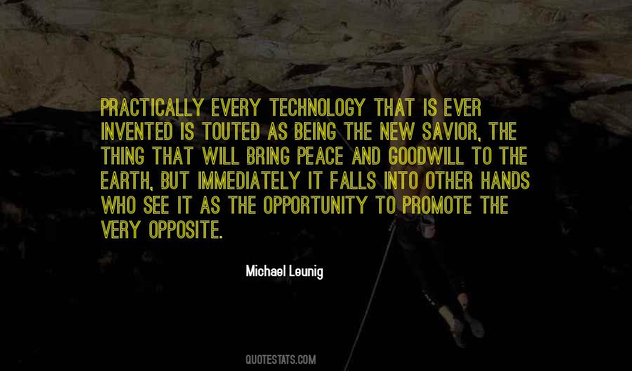 Opposite Of Peace Quotes #935741