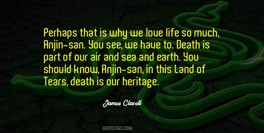 Life And Death Love Quotes #1158460