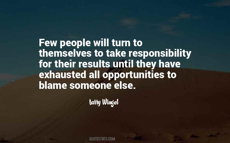 With Opportunity Comes Responsibility Quotes #776569