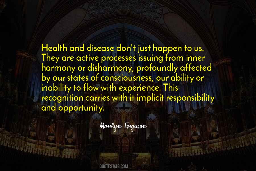 With Opportunity Comes Responsibility Quotes #827402