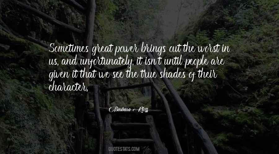 See The Power Quotes #252675