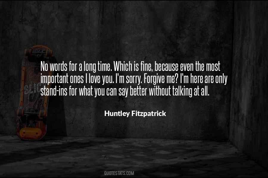 Talking Without Words Quotes #205870