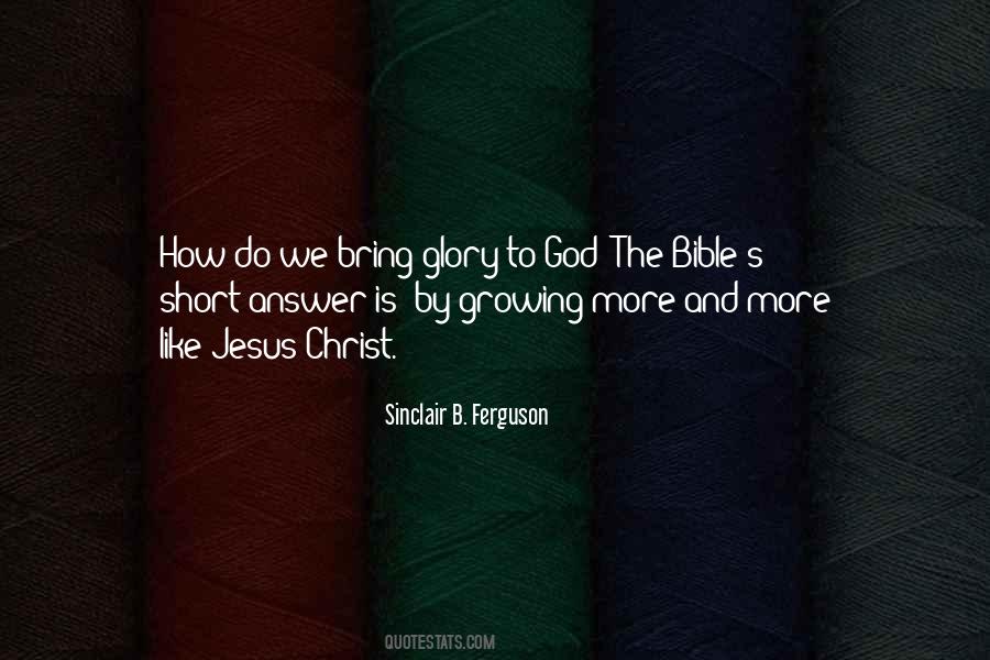 Short Glory Quotes #38534