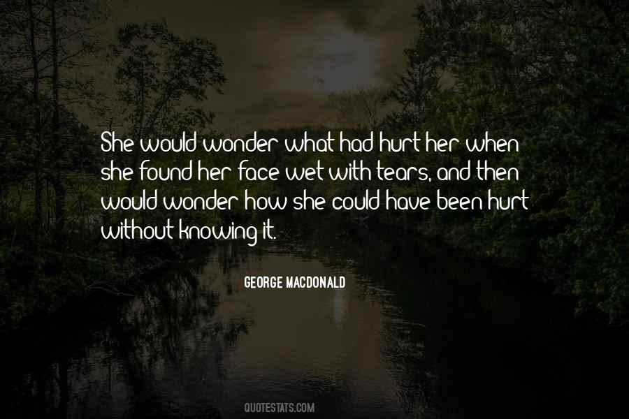 Hurt Tears Quotes #1423793