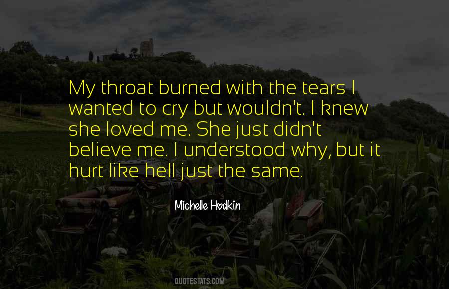 Hurt Tears Quotes #526276