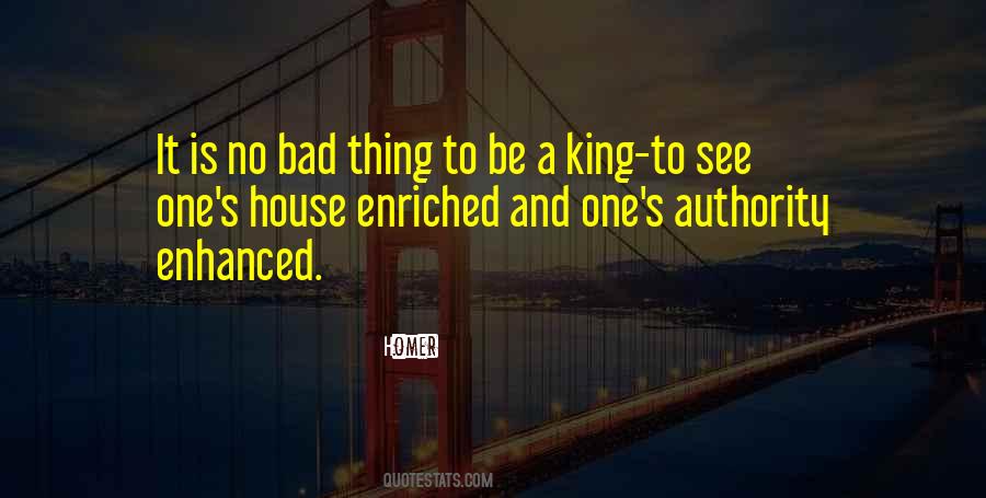 Bad King Quotes #947925
