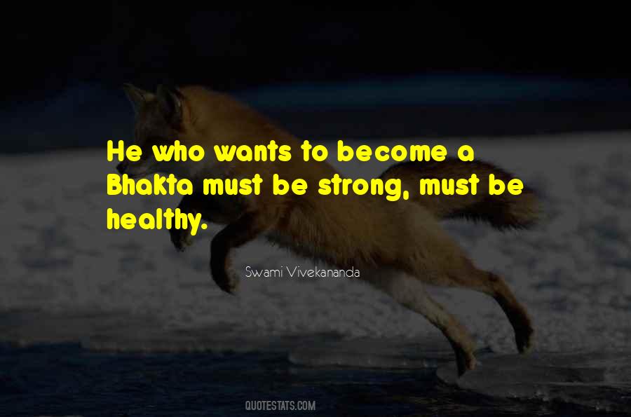Strong Health Quotes #1280483