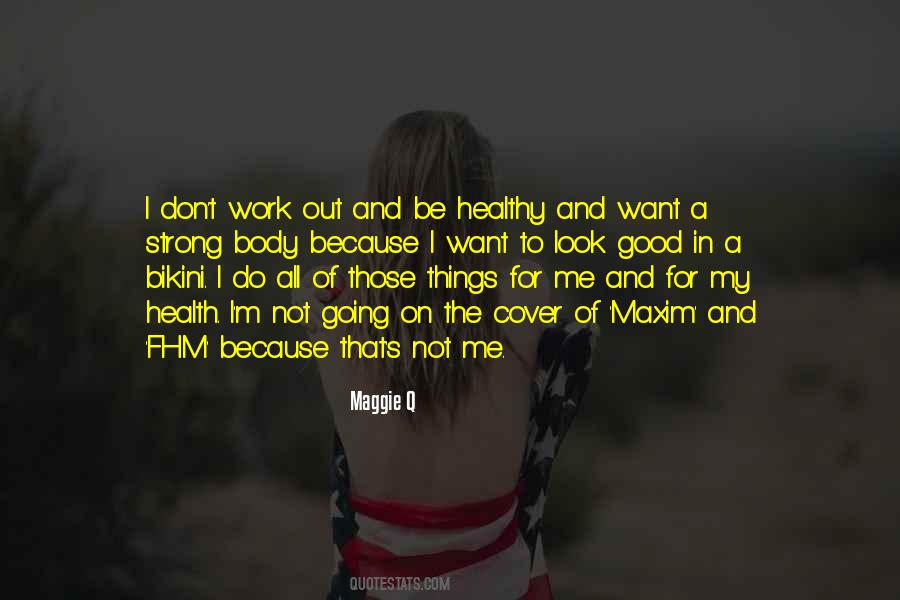 Strong Health Quotes #1509409