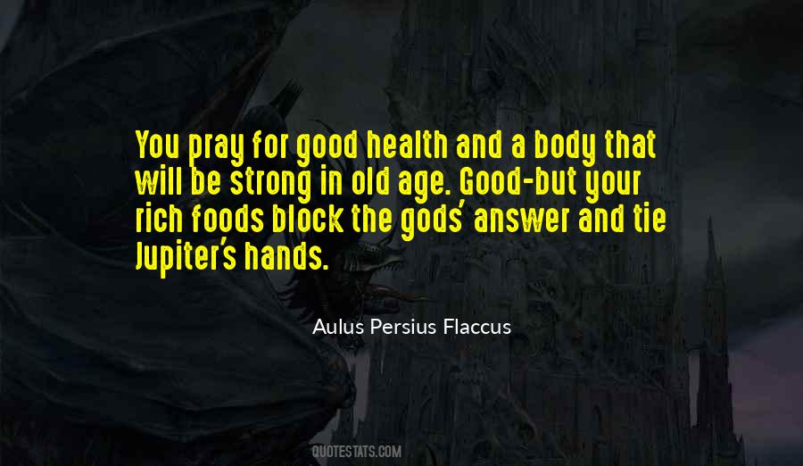 Strong Health Quotes #1804113