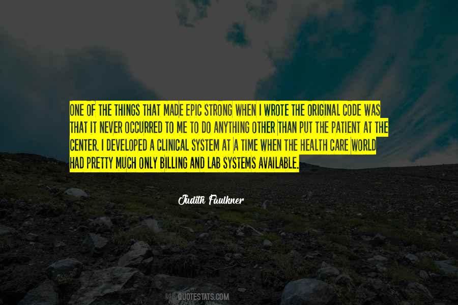 Strong Health Quotes #1834811