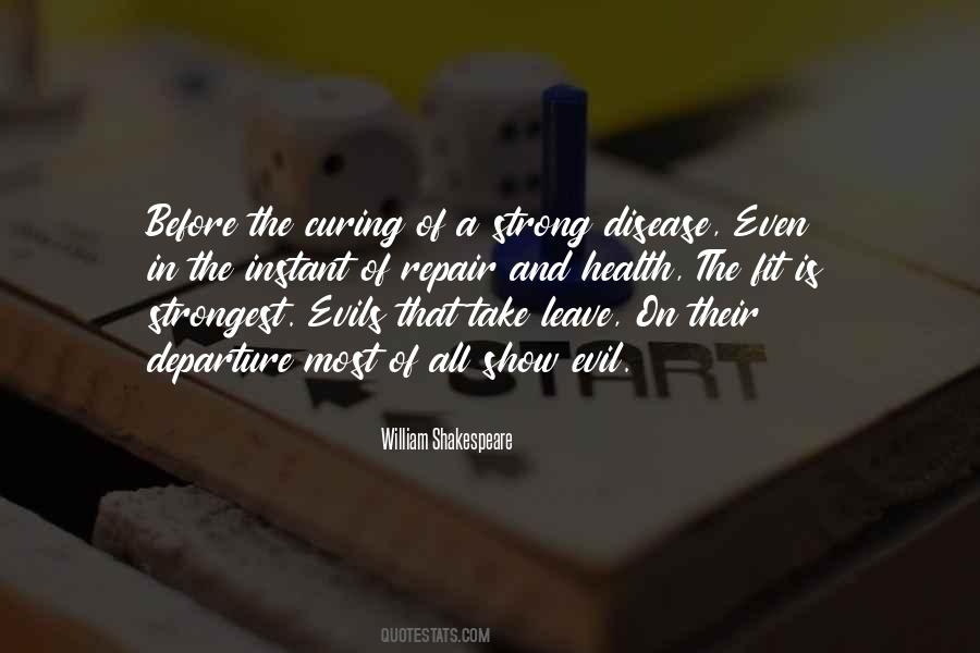 Strong Health Quotes #504916