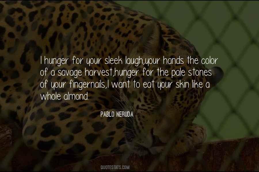 Skin Hunger Quotes #1866634