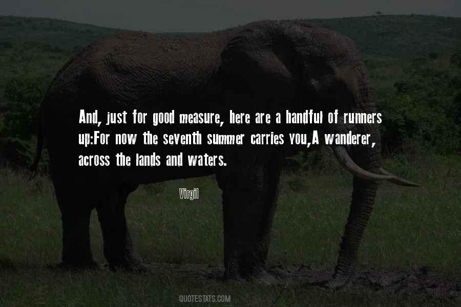 Quotes About The Runners #1495118