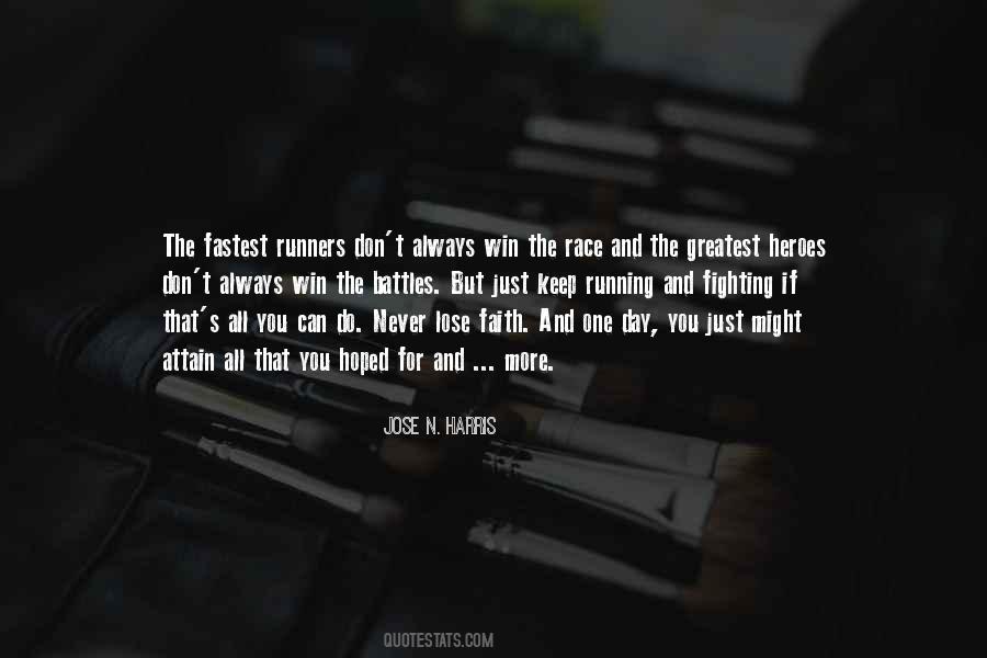 Quotes About The Runners #265038