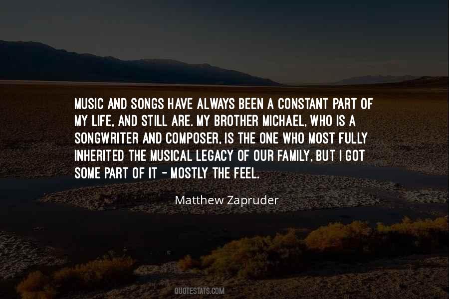 Music Brother Quotes #1870924