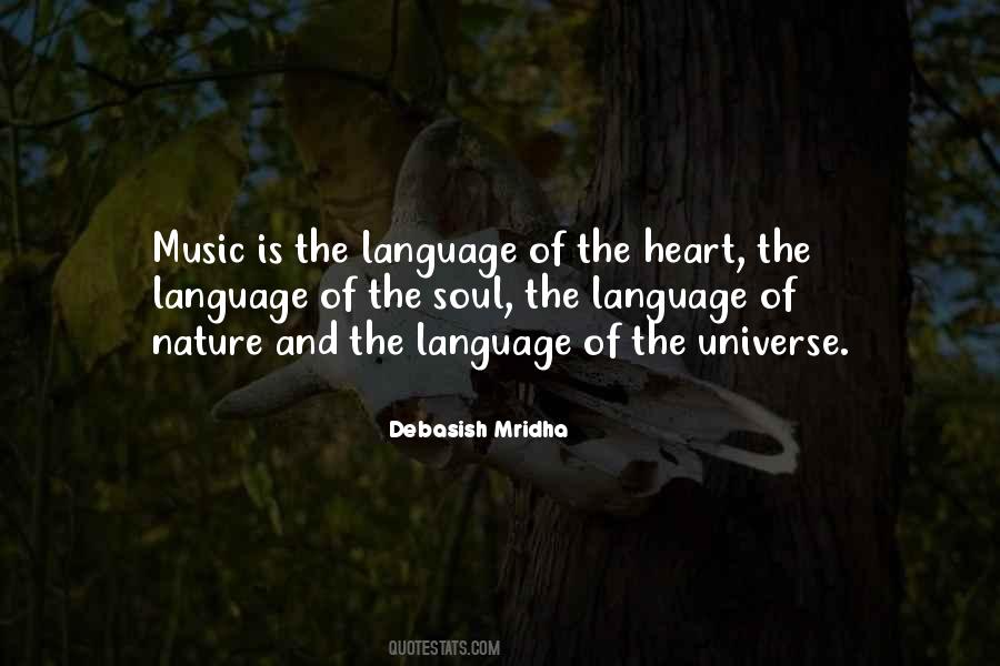 The Language Of The Heart Quotes #1208452