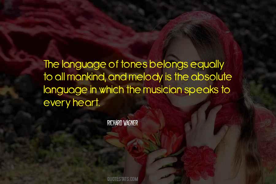 The Language Of The Heart Quotes #1322123