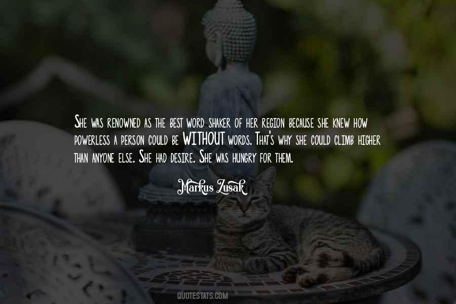 Person Of Your Word Quotes #122746