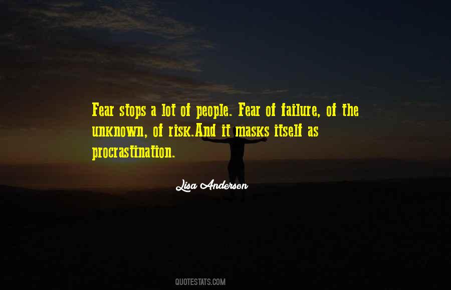 Fear Risk Quotes #1189807
