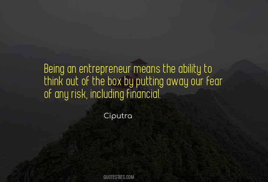 Fear Risk Quotes #646785