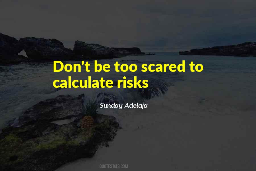 Fear Risk Quotes #804243