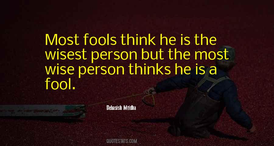 Fools Love Quotes #1223088