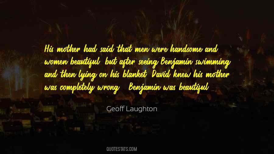 His Handsome Quotes #963696