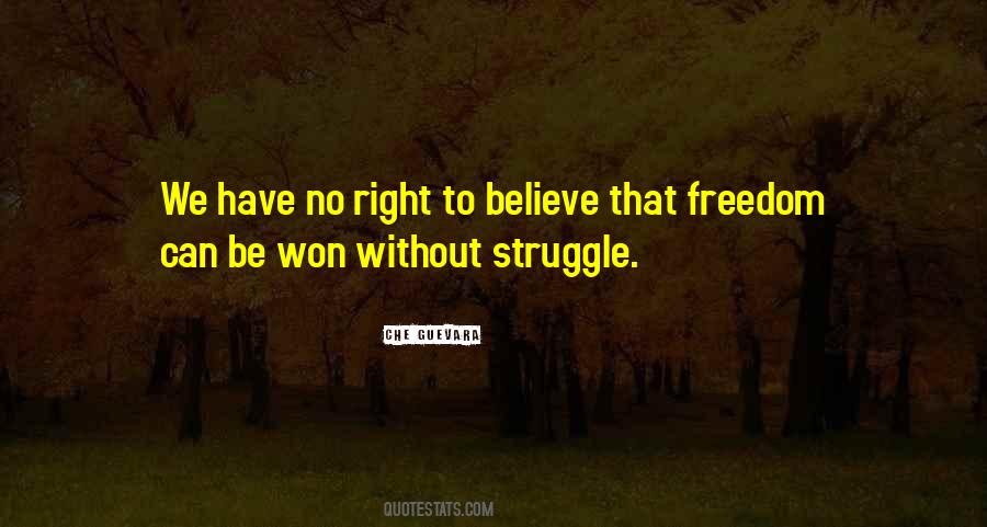 Without Struggle Quotes #1447818