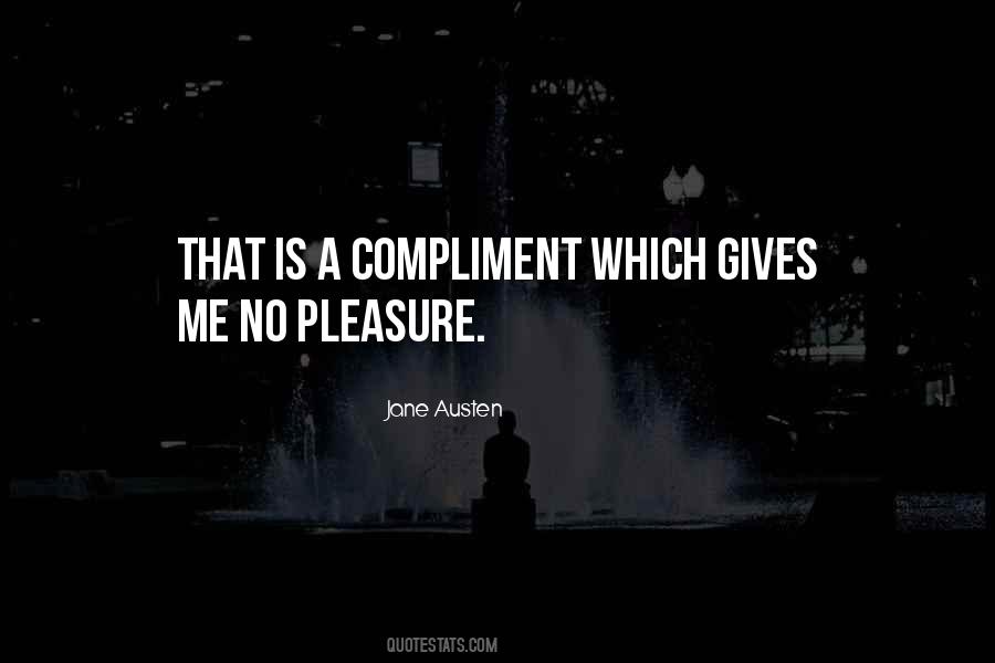 No Compliment Quotes #1679278