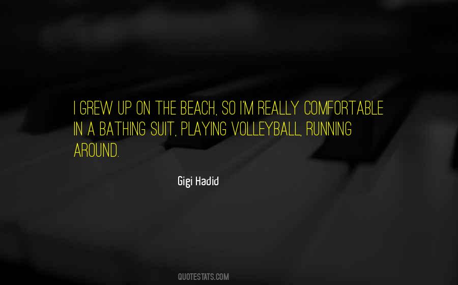 Playing On The Beach Quotes #1019715
