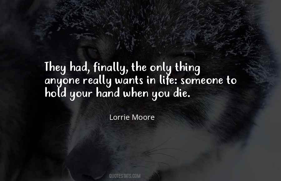 Quotes About Hold Your Hand #1377236