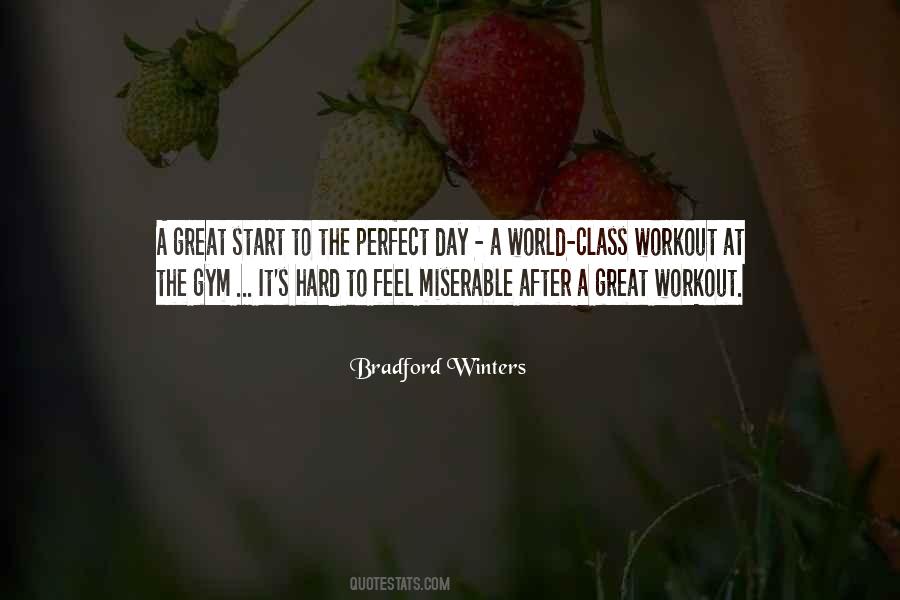 After A Great Workout Quotes #1852321