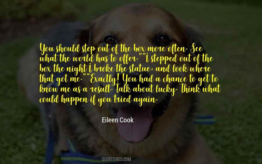 If You Had A Chance Quotes #1300147
