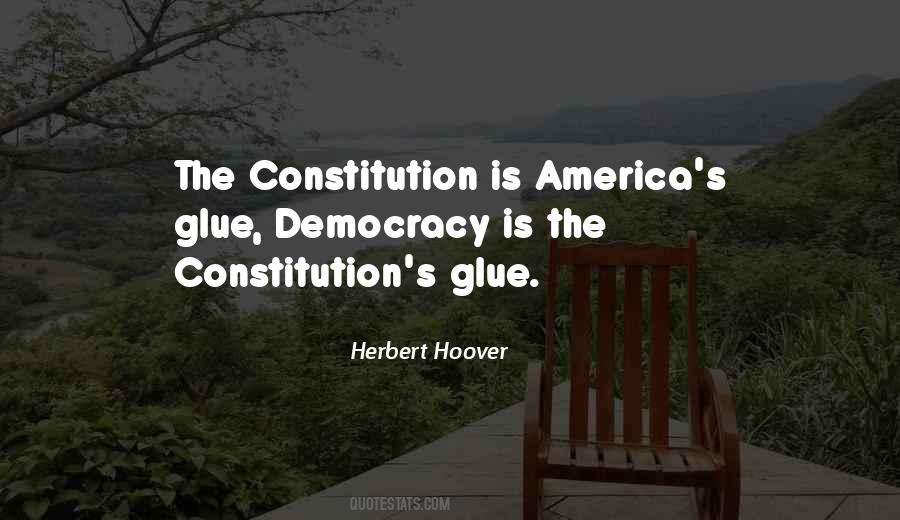 Constitution Democracy Quotes #26467
