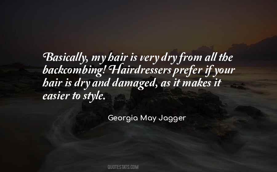 Dry Hair Quotes #1365522