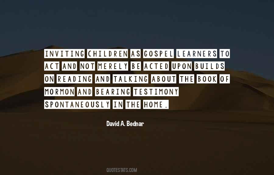 Quotes About Reading On #151379