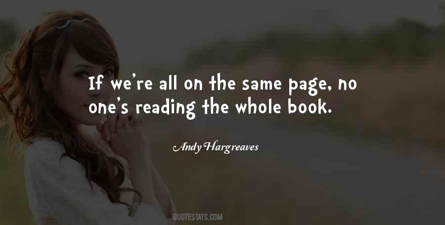 Quotes About Reading On #186089