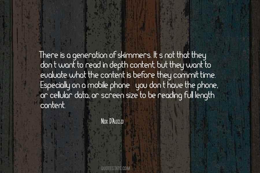 Quotes About Reading On #409475