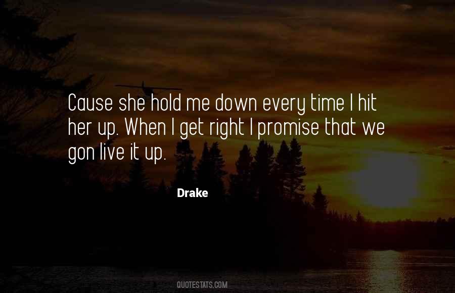 Quotes About Hold Me #1250150
