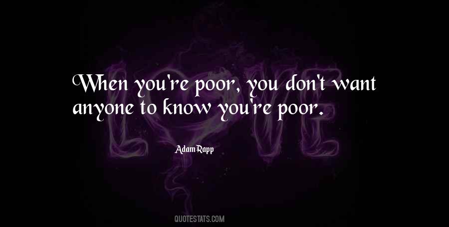 Poor You Quotes #913359