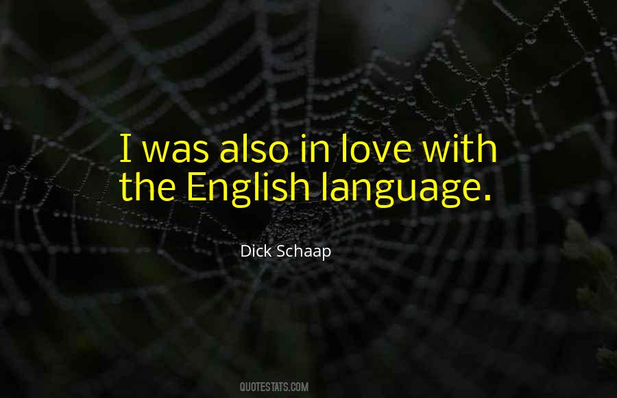 I Love English Quotes #1419669