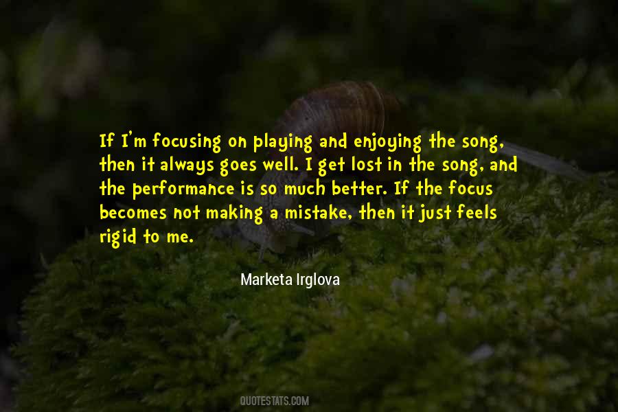 Focus On Making Yourself Better Quotes #459436