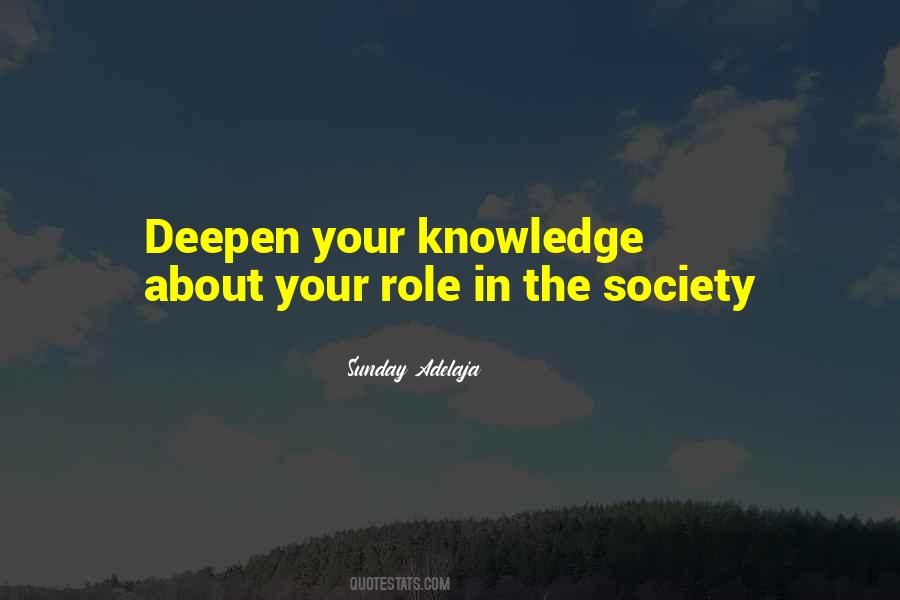 Deep Knowledge Quotes #1671036