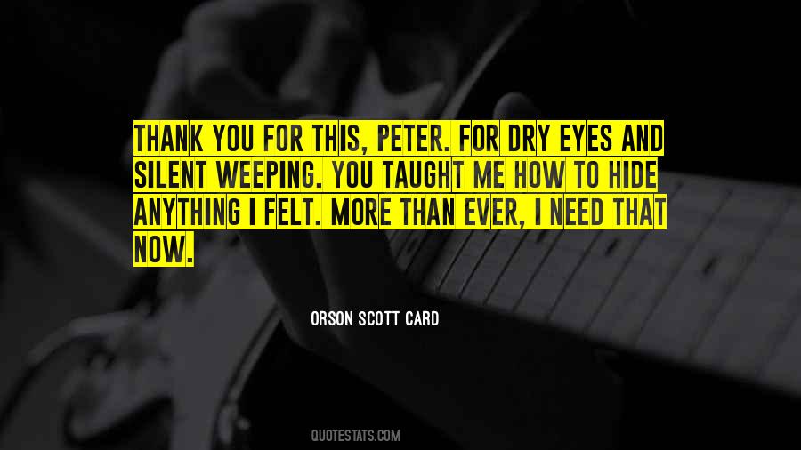 Eyes Hide Quotes #199057