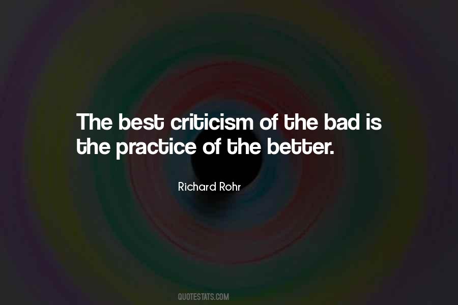 Bad Practice Quotes #565445