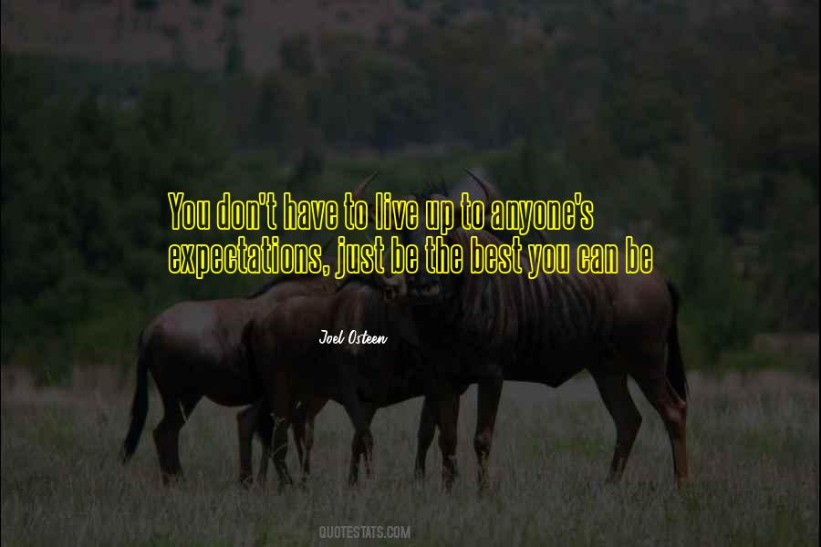 Be The Best You You Can Be Quotes #940099