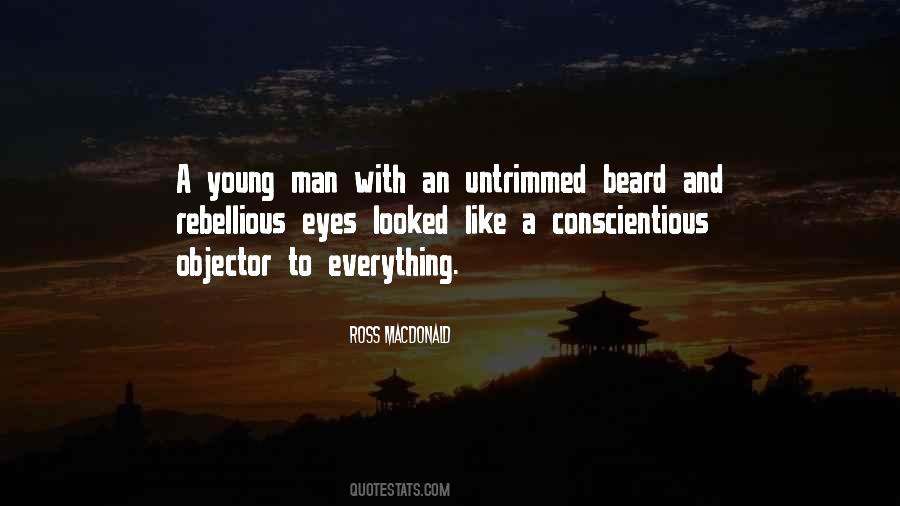 Man Beard Quotes #1057271