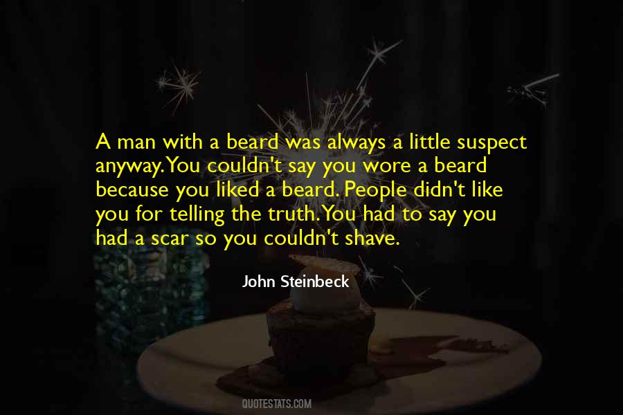 Man Beard Quotes #1186830