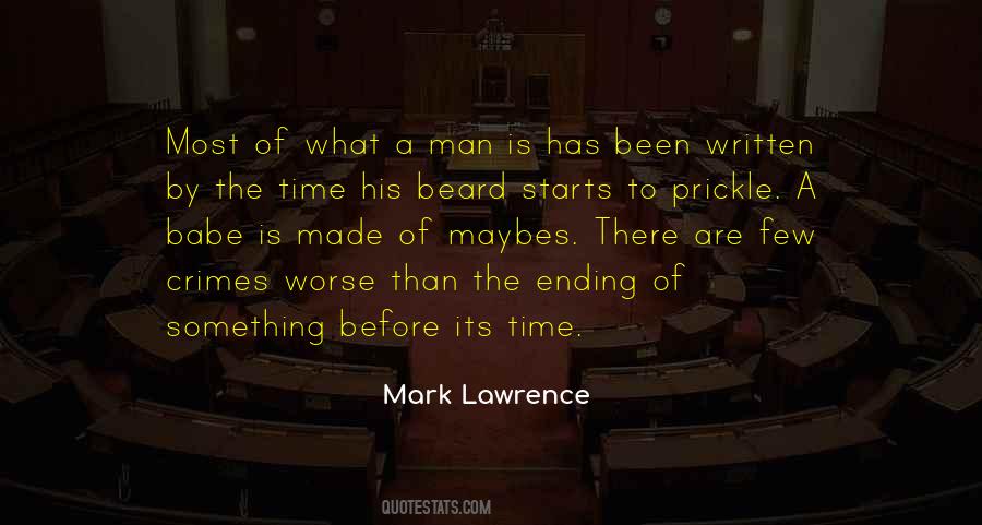 Man Beard Quotes #1381062