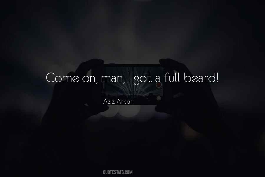 Man Beard Quotes #399107